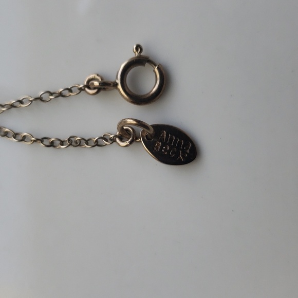 Anna Beck Lapis Pyramid Pendant 30" - Picture 3 of 4